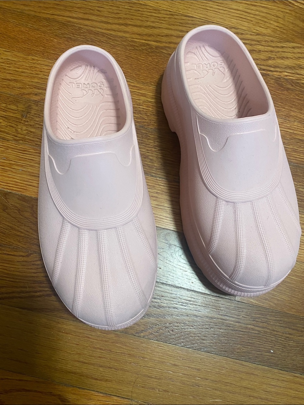 Sorel Pink Slip-On Clog Shoes